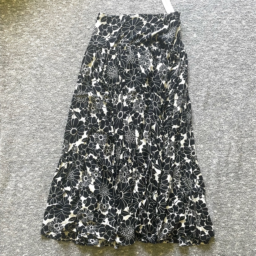 Anthropologie A-Line Midi Skirt